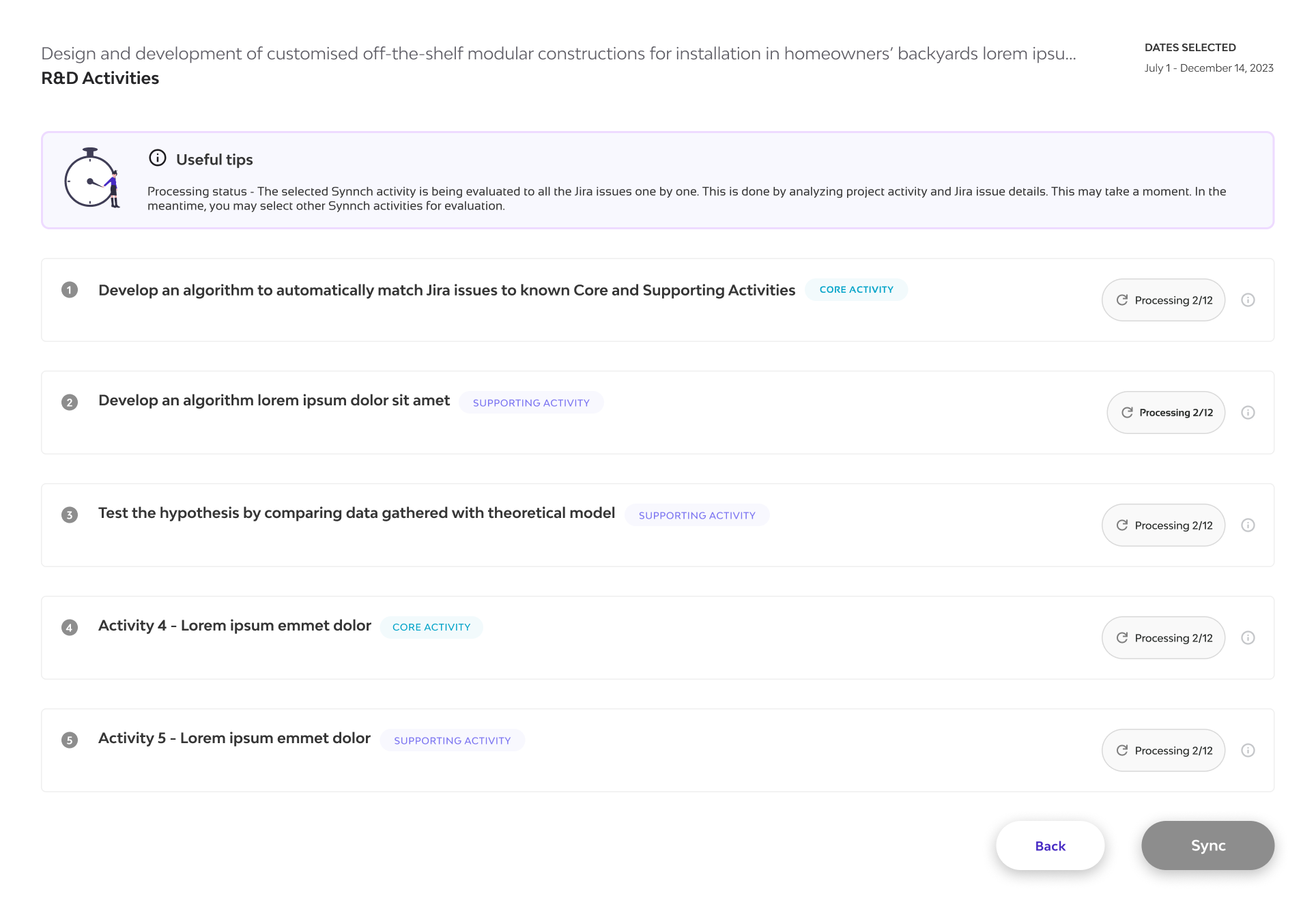 Authentication screen UI for Jira